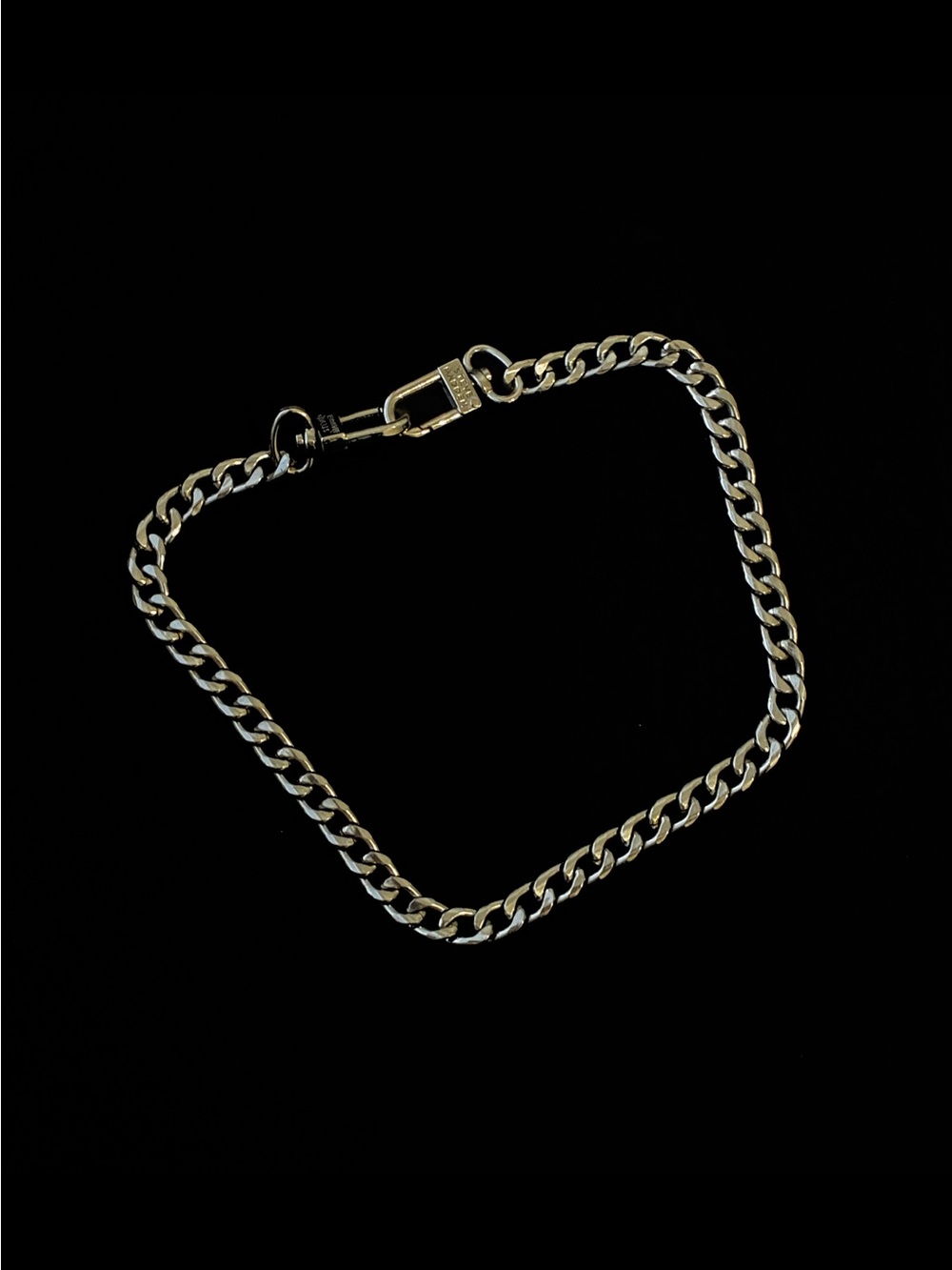 Steve Madden Silver-Tone Chunky Curb Link Chain